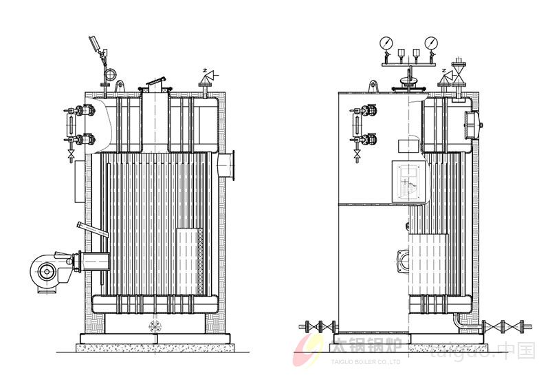 LSS型蒸汽锅炉设计图 LSS型蒸汽锅炉设计图
