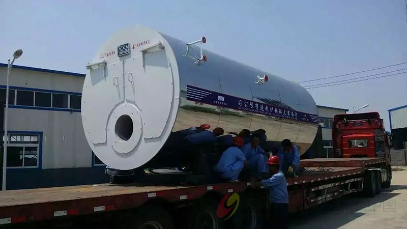 银川综合保税区12吨低氮冷凝蒸汽锅炉