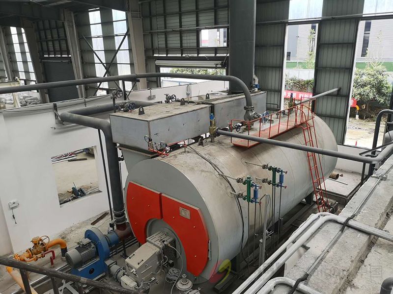 成都建工加气混凝土板材12吨低氮冷凝锅炉和蒸压釜 