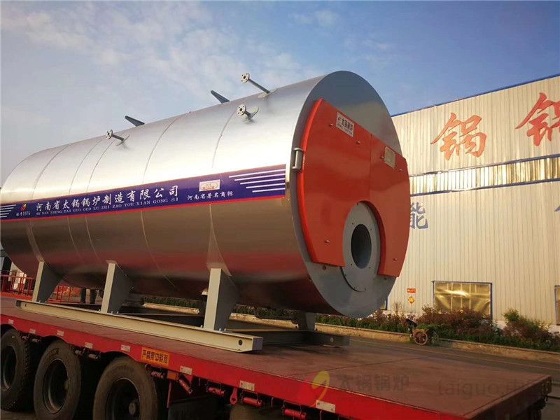 沈铁松原三江港实业10吨燃气蒸汽锅炉 